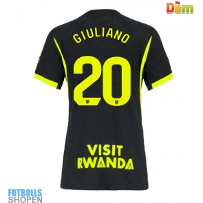 Billiga Atletico Madrid Giuliano Simeone #20 Bortatröja Dam 2026-27 Kortärmad